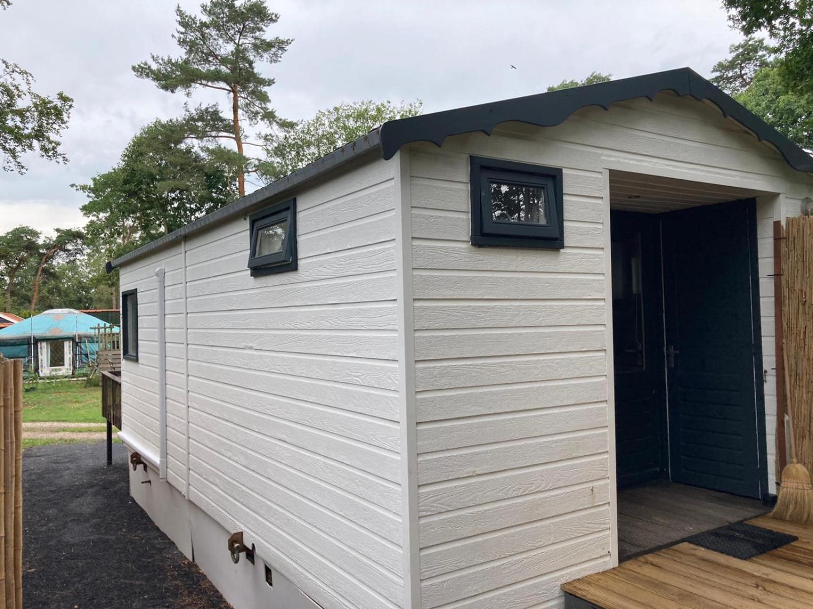 Tiny House 'T Heidehoes In Usselo Enschede Exterior photo